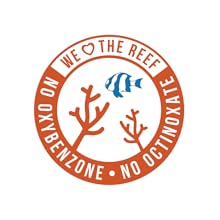 Free from Oxybenzone and Octinoxate to help protect delicate coral reefs