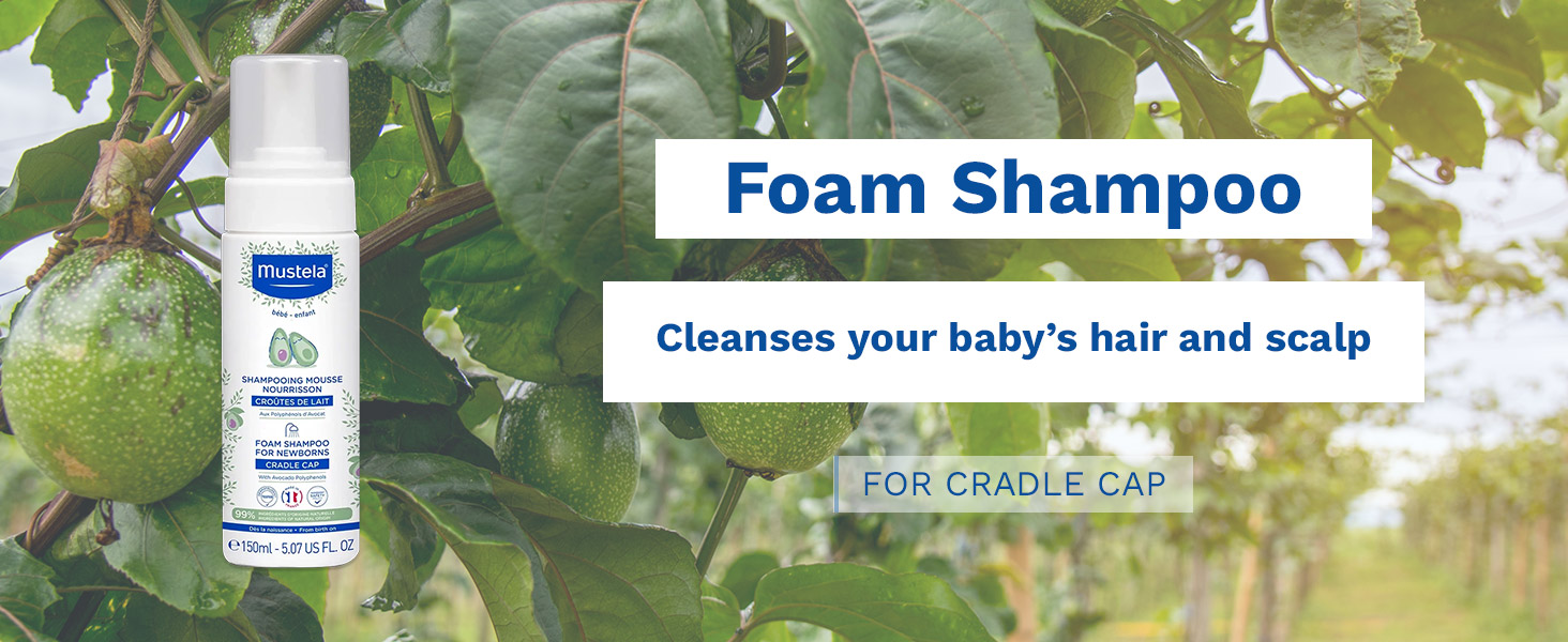 Cradle Cap foam Shampoo